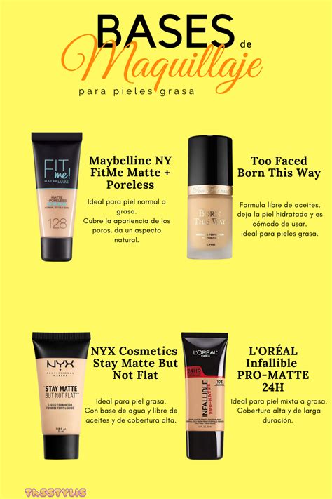 Bases De Maquillaje Para Piel Grasa Maquillaje Para Piel Grasa