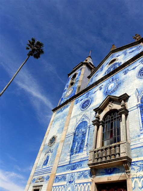 Atrio Hoops Tile Blue Portugal Antique Azulejo Post Etsy