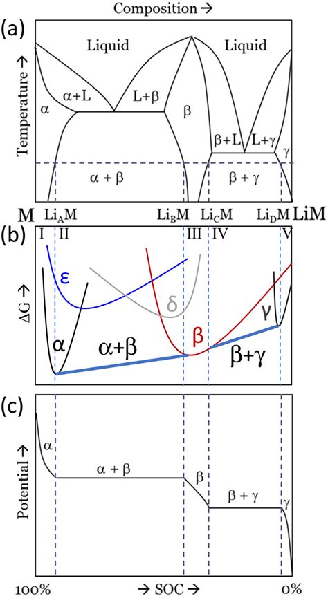 Relationship Between A Phase Diagram Adapted From B Gibbs