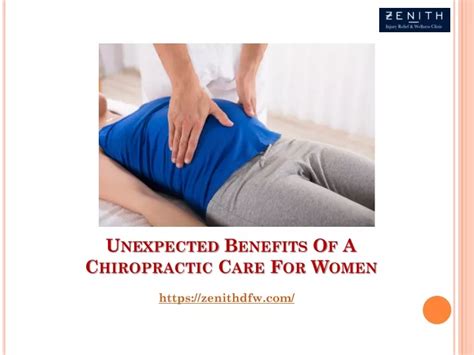 Ppt Unexpected Benefits Of A Chiropractic Care For Women Powerpoint