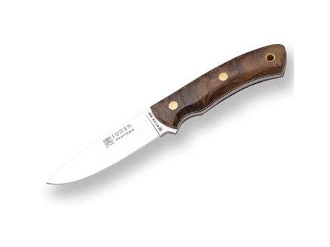 Walnut Wood Scales Cm Stainless Steel Full Tang Blade Bushcraft