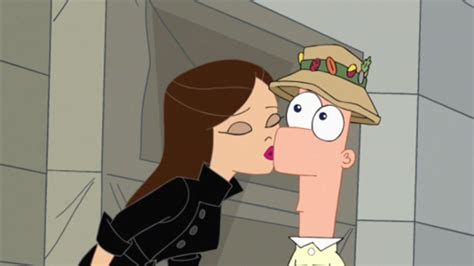 Ferb and Vanessa from Phineas and Ferb!