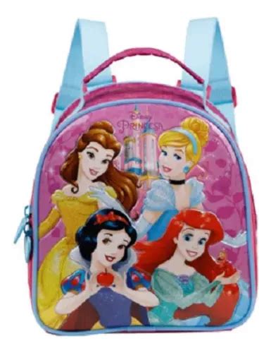 Lancheira Térmica Infantil Escolar Princesas Disney Xeryus Cor Rosa