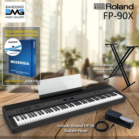 Jual Roland Fp 90x Digital Piano Premium Fp90x Fp 90 X Garansi Resmi Shopee Indonesia