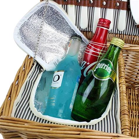 Picnic Basket For With Insulated Compartment Picnic With Me