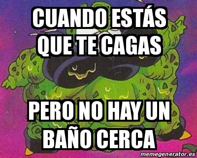 Meme Personalizado cuando estÃs que te cagas pero no hay un baÃo