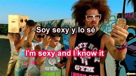 Lmfao Sexy And I Know It Subtitulos Del Ingles Y Espa Ol Youtube