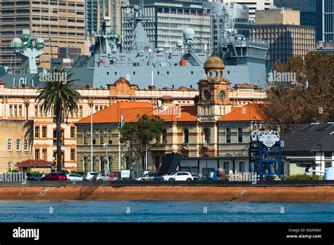 Garden Island Naval base, Sydney, New South Wales, Australia Stock ...