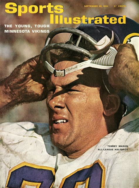 Minnesota Vikings Tommy Mason Sports Illustrated Cover Photograph By