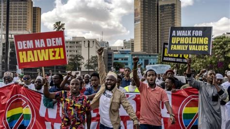 Hundreds Join Anti Lgbtq Protest In Kenya Enca