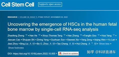 临床造血干细胞移植新要点！cell子刊：揭示人造血干细胞最早定植骨髓的时间点和微环境特征 知乎