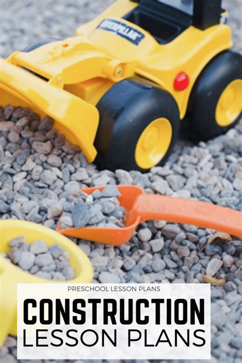 Construction Theme Preschool Lesson Plans