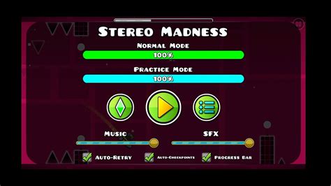 Stereo Madness Geometry Dash Youtube