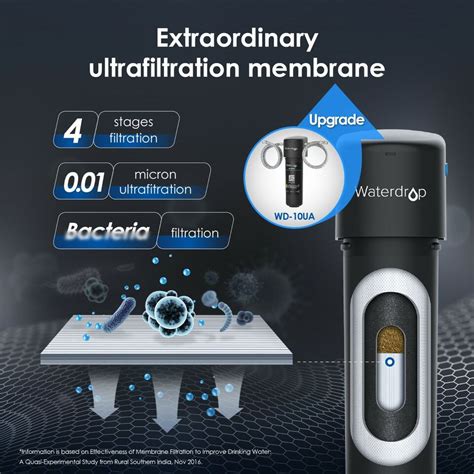 Waterdrop Ua Uf M Ultra Filtration Under Sink Water Filter Ebay