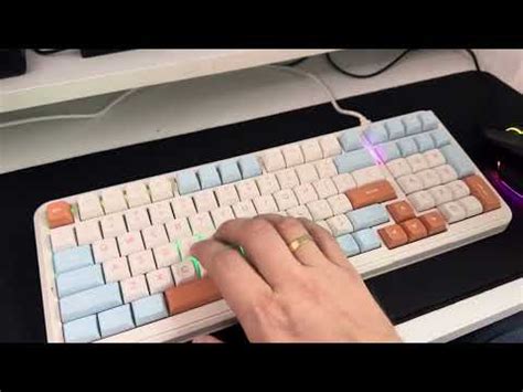 Mchose K Aliexpress Keyboard With Outemu Silent Peach V Switches