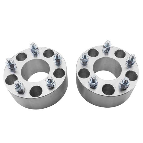 4pcs 2 5inch Wheel Spacers 5x4 75 5x120 6mm 12x1 5 For Chevrolet S10 Camaro Ebay