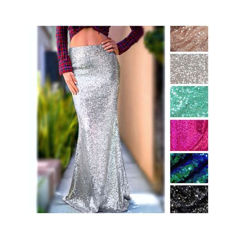 Silver Sparkle Skirt