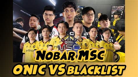 Nobar Grand Finals Onic Vs Blacklist Mobile Legends Youtube