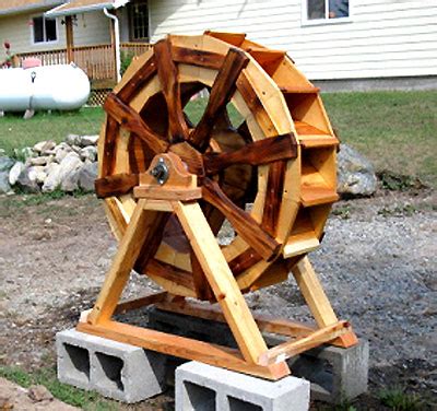 The RunnerDuck Waterwheel plan, is step by step instructions on how to ...