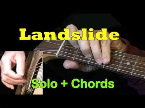 Easy Guitar Tab And Tutorial For Landslide By Fleetwood Mac