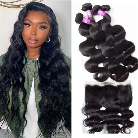 Bundles With Frontal Up To Off Recool Hair