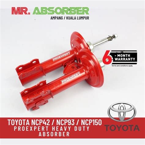 Absorber Heavy Duty ProExpert Toyota Vios Yaris Ncp42 Ncp93 Ncp150