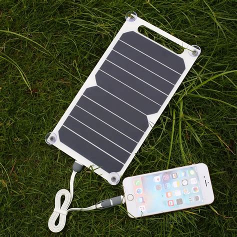 High Efficiency Flexible Portable Phone Solar Charger 5w 5v Mini Solar