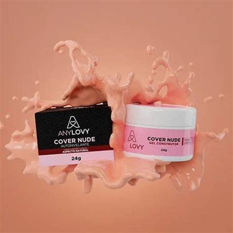 Gel Construtor Cover Nude 24g AnyLovy Casa Das Unhas Unhas De Gel