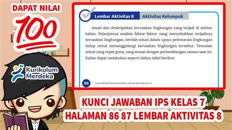 Soal Dan Kunci Jawaban Ips Kelas Smp Halaman Kurikulum Merdeka