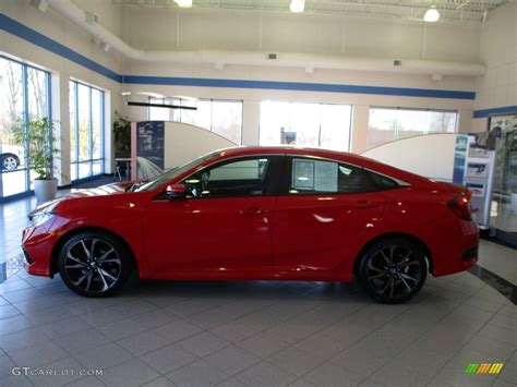 2019 Rallye Red Honda Civic Sport Sedan 145097333 Photo 10 GTCarLot