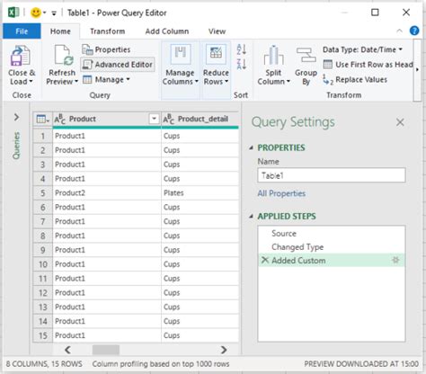 Power Query Concatenate Text And Numeric Data Excel Quick Help