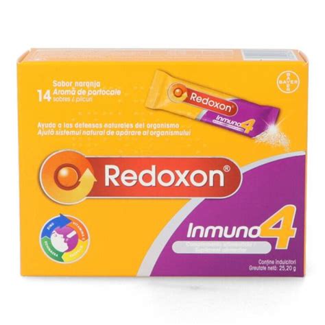 Redoxon Inmuno 4 14 Sobres Bayer 160672 Envío 4872 Horas Zerca