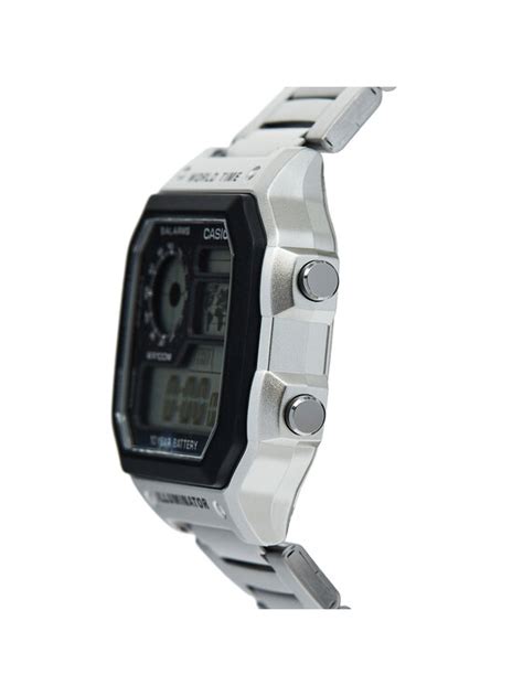 Casio Zegarek AE 1200WHD 1AVEF Srebrny Modivo Pl