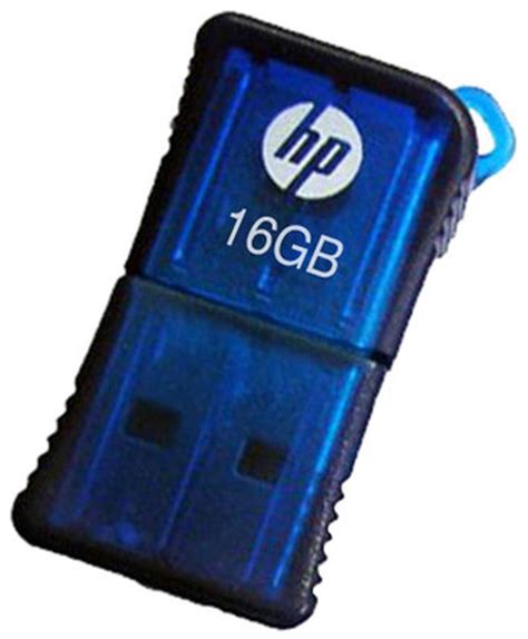 Buy Hp V W Usb Gb Utility Pen Drive Blue Online At Low