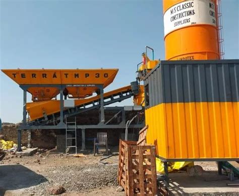 Electric Automatic Mobile Concrete Batching Plant At Rs 1800000 In Nashik