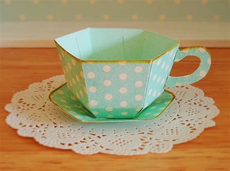 Esselle Crafts Teacup Template