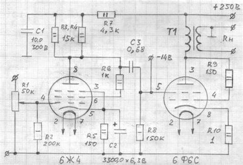 Ламповый усилитель SE на 6Ж4 и 6Ф6С - RadioLamps