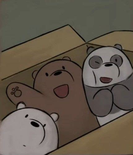 Pin de Allison em WE BARE BEARS Ursos Urso Os três ursos