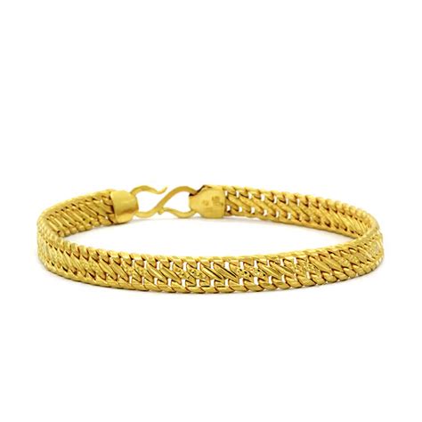 Latest Gold Bracelet Designs For Men With Price