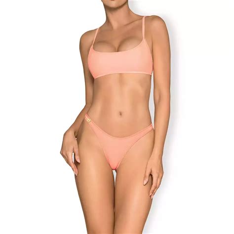 Obsessive OB20470L Set Bikini Brazil Πορτοκαλί Skroutz gr