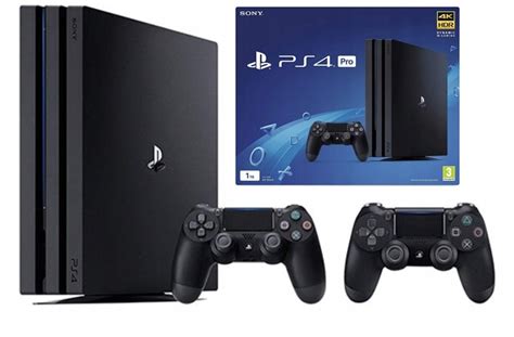 NAJMOCNIEJSZA KONSOLA PS4 PLAYSTATION 4 PRO 1000GB 1TB 4K 2x PAD