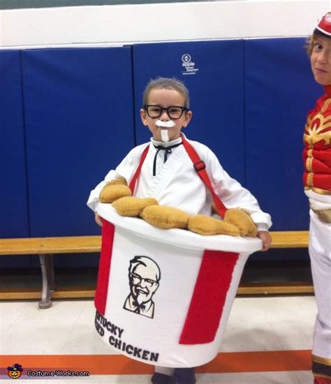 DIY KFC Costume