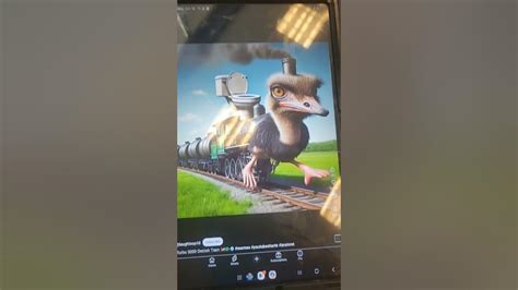 Ostrich Train Brainrot Youtube