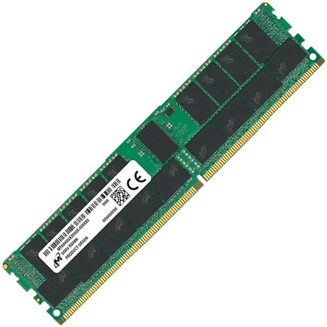Micron Technology 64GB DDR4-3200MHz PC4-25600 ECC Load-Reduced LRDIMM (2KIT) (MTA-64G-D4-3200-2KIT)
