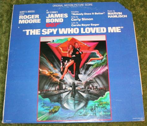 The Spy Who Loved Me soundtrack LP | Little Storping Museum