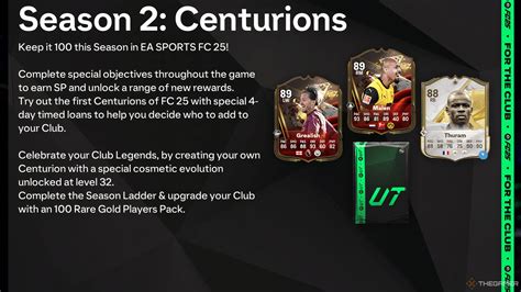 All Centurion Rewards In EA Sports FC 25 Season 2