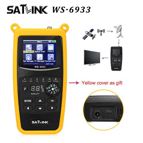 Buy Satlink Ws Dvb S Fta V Hd Full P Tv Finder Meter