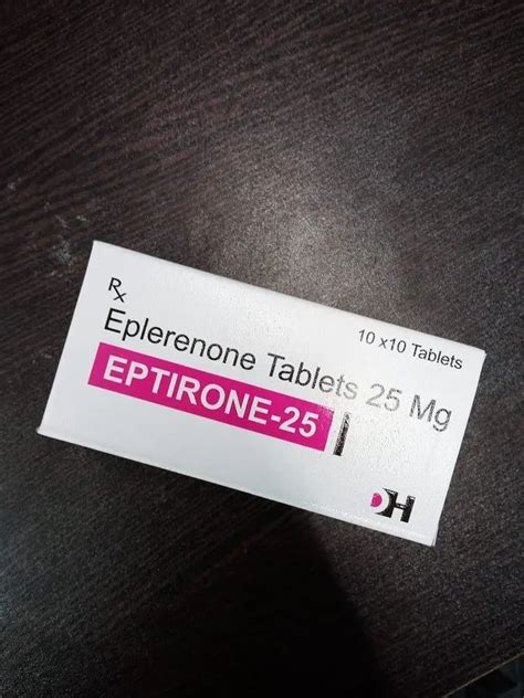 Eplerenone Tablet 25 Mg at Rs 120 stripe एपलरनन in Kolkata ID