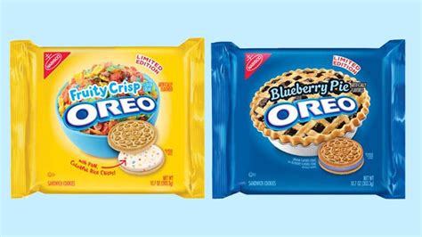 New Oreo Flavors — Blueberry Pie, Fruity Crisp | Teen Vogue