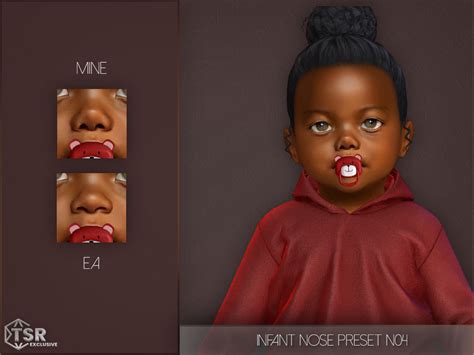 The Sims Resource Infant Nose Preset N04